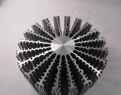 Flexible Heat Sink Anodized Aluminum Extrusions Profile T5 T6 For Architecture