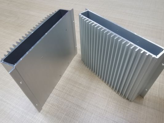 Multiple Shape Profile Aluminium Extrusion Alloy Customized Finish Color 6063 T5